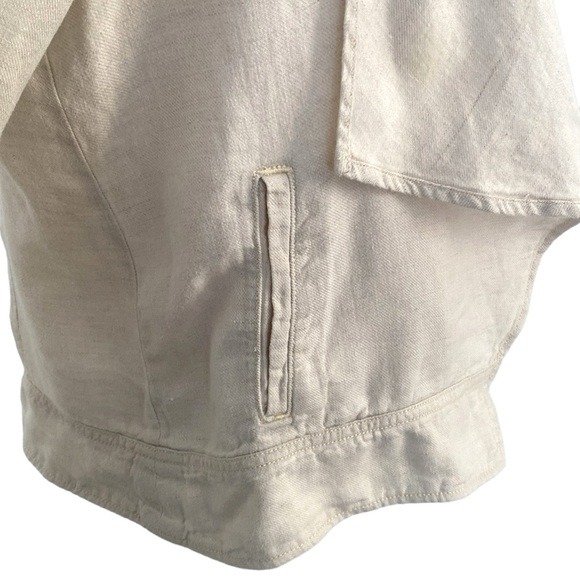 Lou & Grey Linen Open Front Jacket - Picture 5 of 13